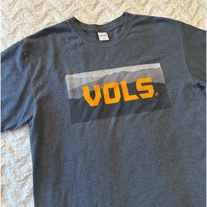 University of Tennessee Volunteers Vols Gray Short Sleeve T-Shirt Size Large